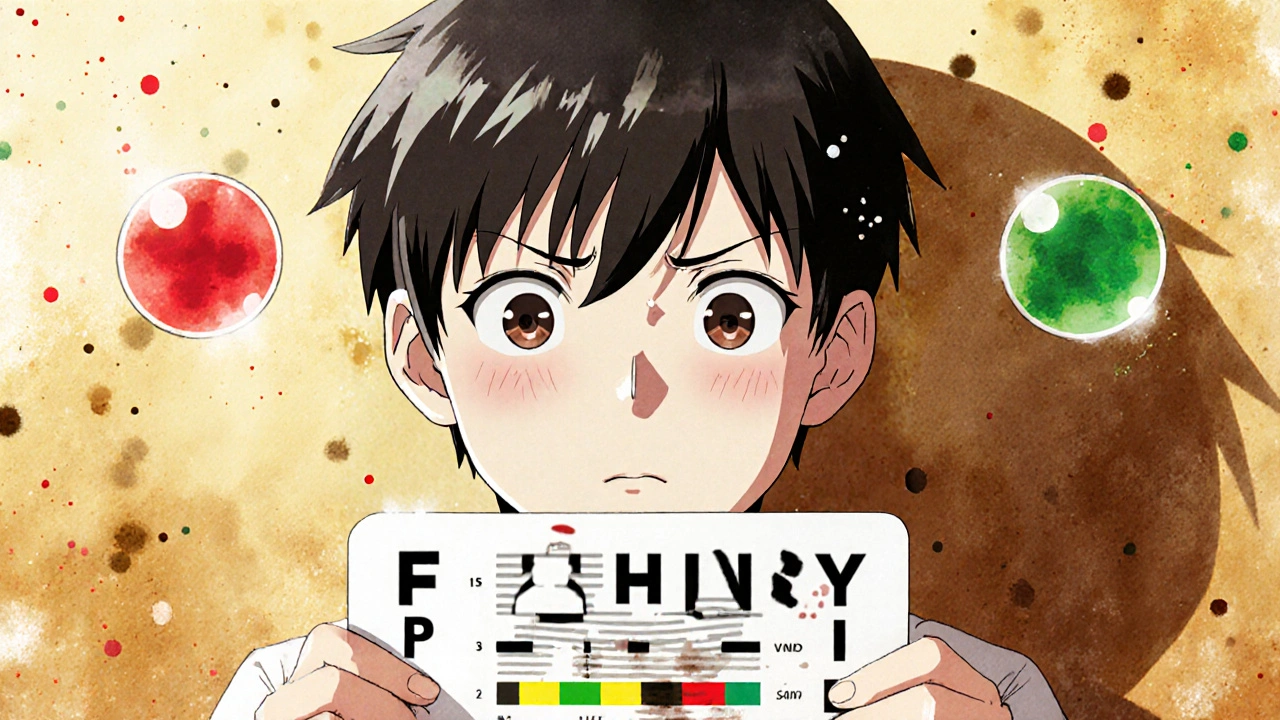 Color Blindness: Understanding Red-Green Defects and How They're Passed Down