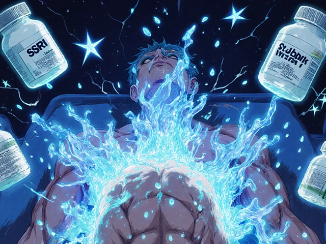 SSRI Antidepressants and Serotonin Syndrome Risk from Drug Interactions