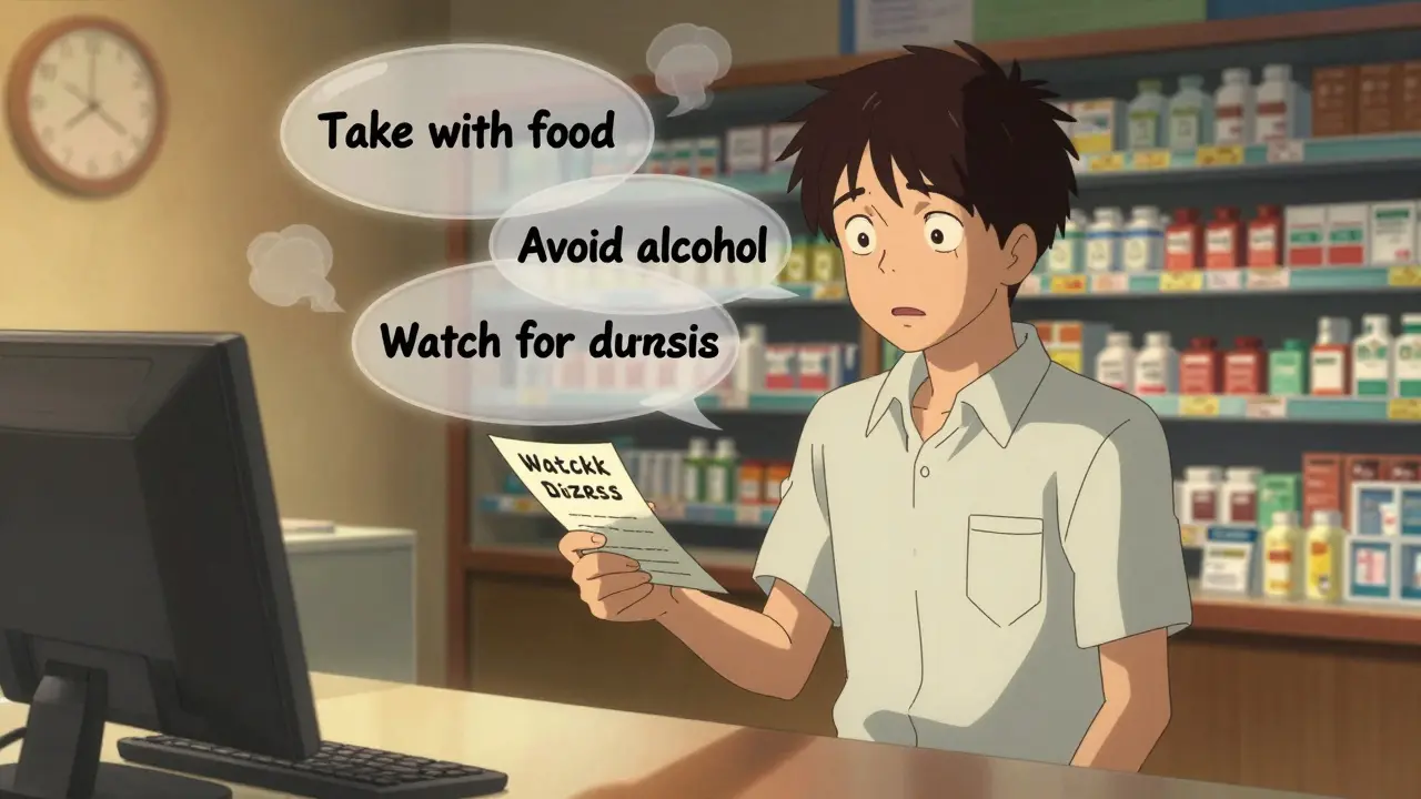 How to Confirm Pharmacist Notes and Counseling Points After Prescription Pickup