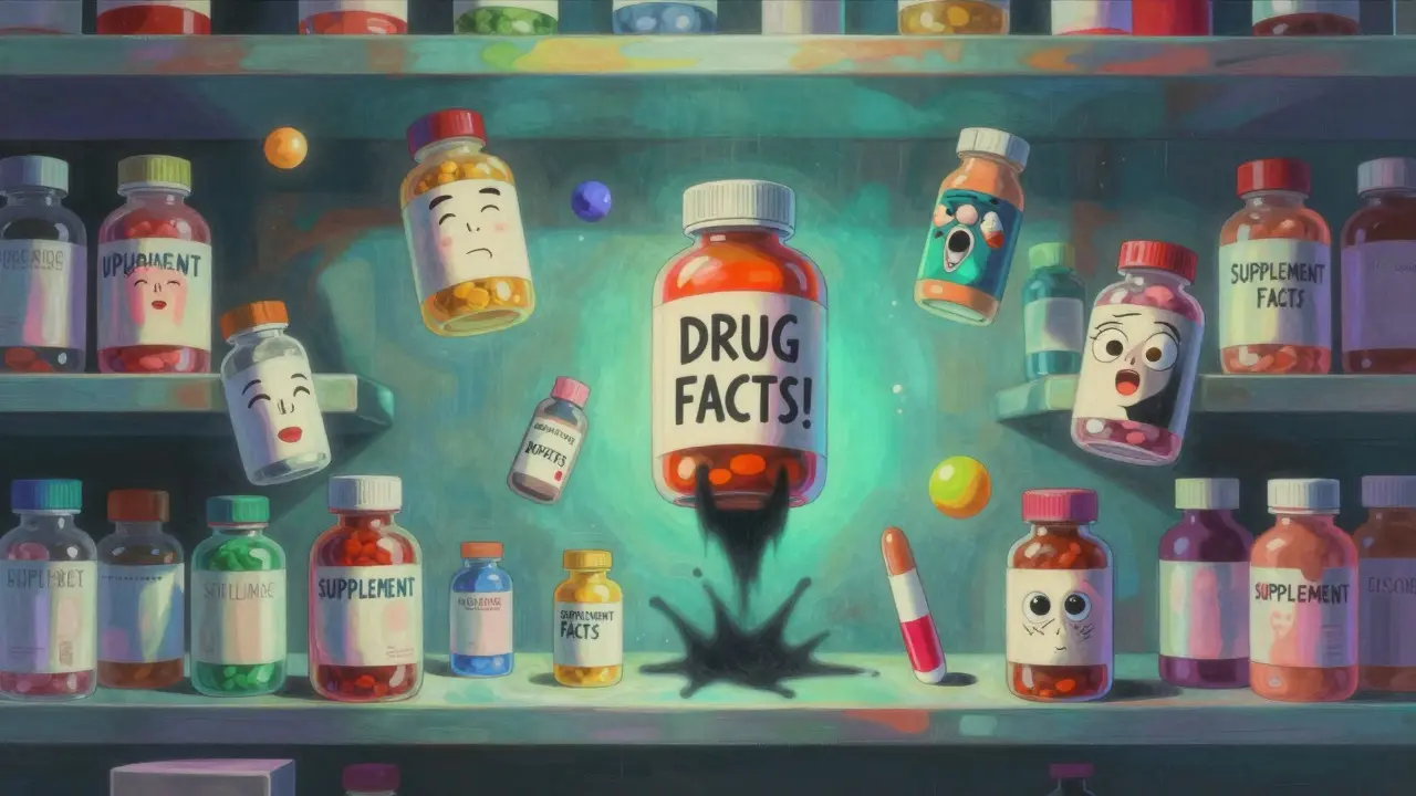 OTC Vitamins and Supplements: What the Drug Facts Label Doesn't Tell You