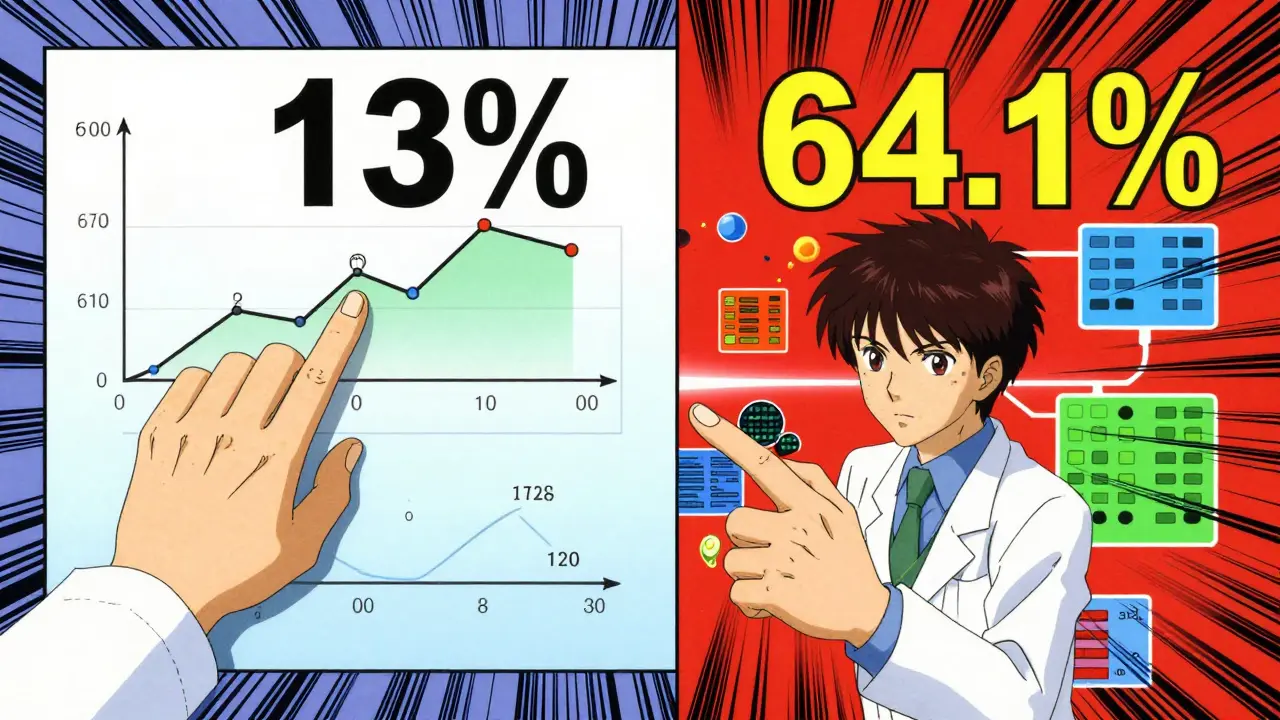 Comparison of traditional vs AI methods for drug safety detection.