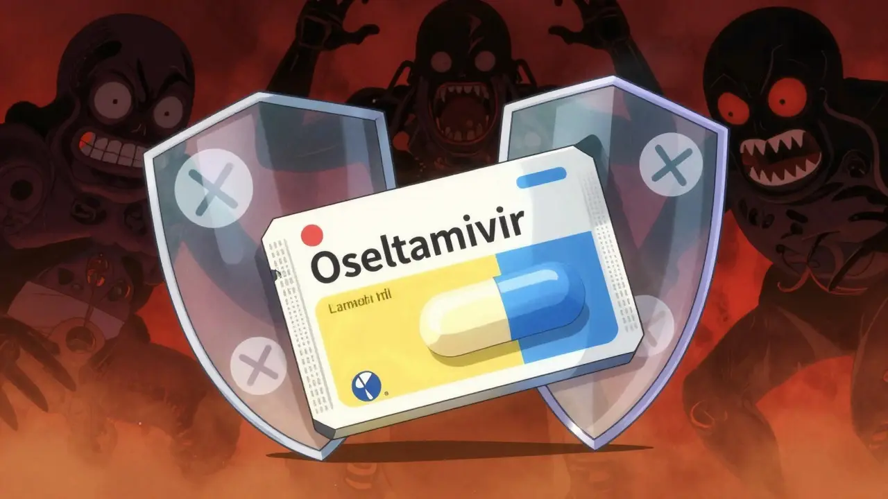 Legitimate medicine package vs shadowy counterfeit threats