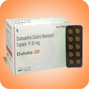 Duloxetine 20 mg, Dulata 20, EDpills