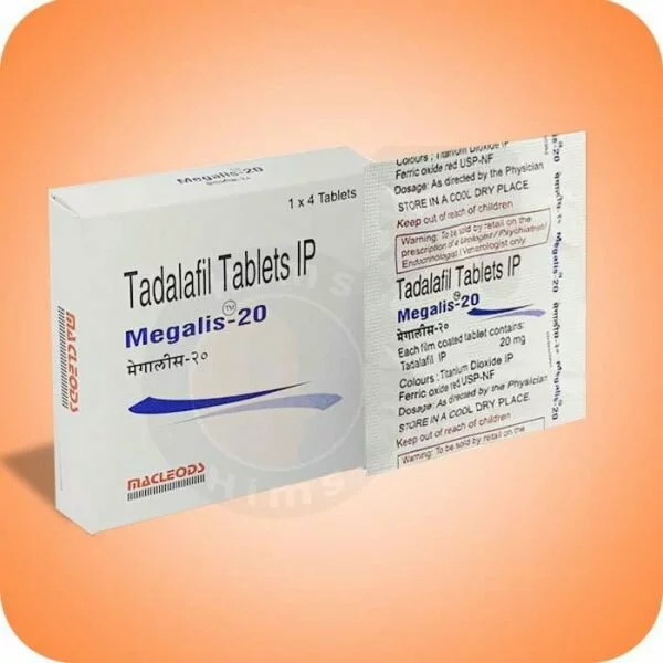 Megalis 20 mg Tablet , EDpills