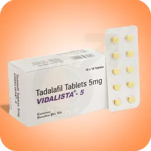 Vidalista 5 mg Tablet, Tadalafil 5mg, EDpills
