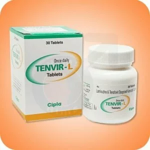Tenvir L Tablets, EDpills, Lamivudine / Tenofovir,